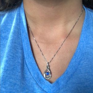 Sapphire necklace